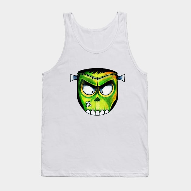 ZombieStein Tank Top by IvanJoh